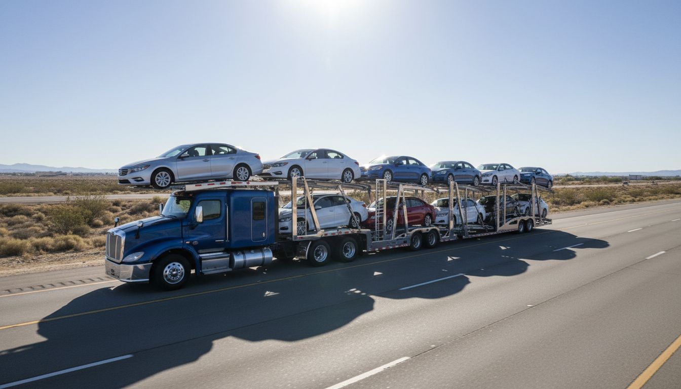 Door-to-Door Single Truck Transport in Pompano Beach