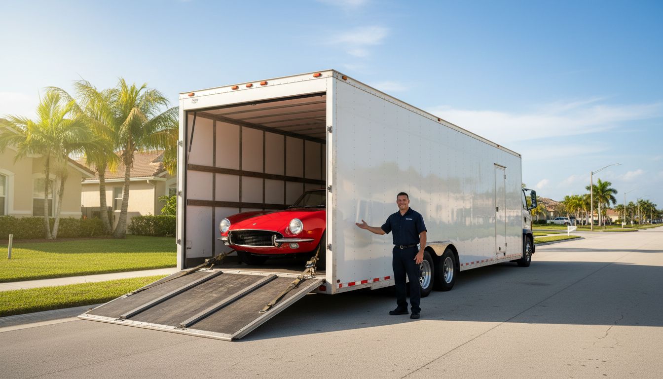 Reliable Enclosed Transport in Hollywood, FL