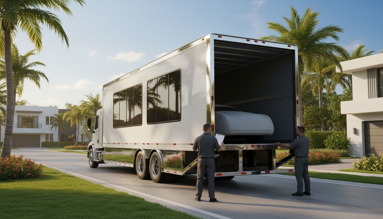 Fastest Enclosed Auto Transport From Fort Lauderdale