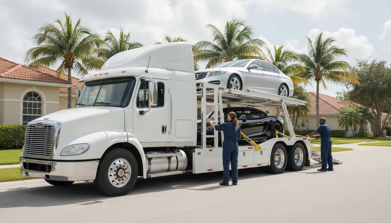 How Long to Ship a Car: Fort Lauderdale to California