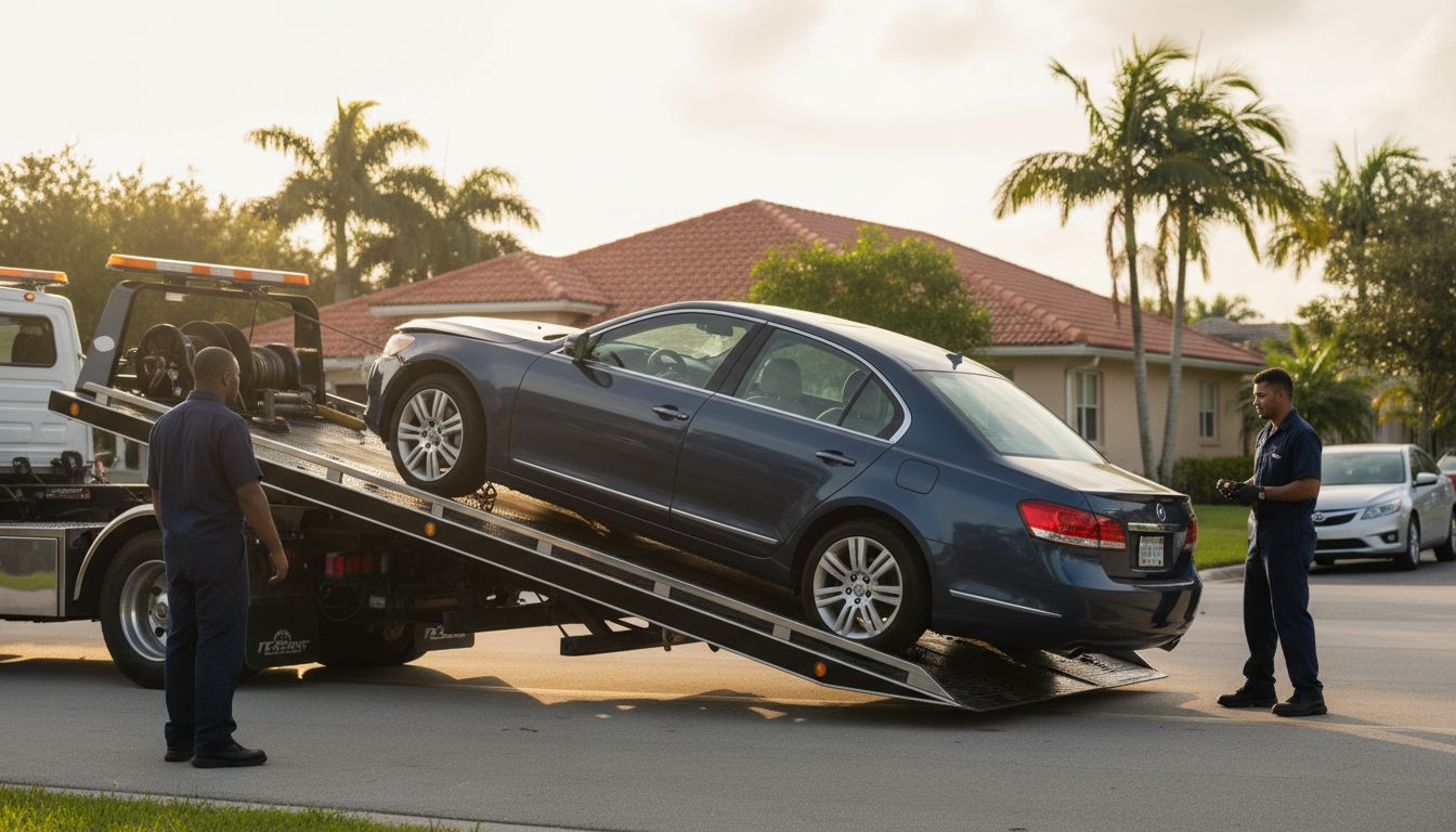 Last-Minute Fort Lauderdale Auto Transport for Non-Running Cars
