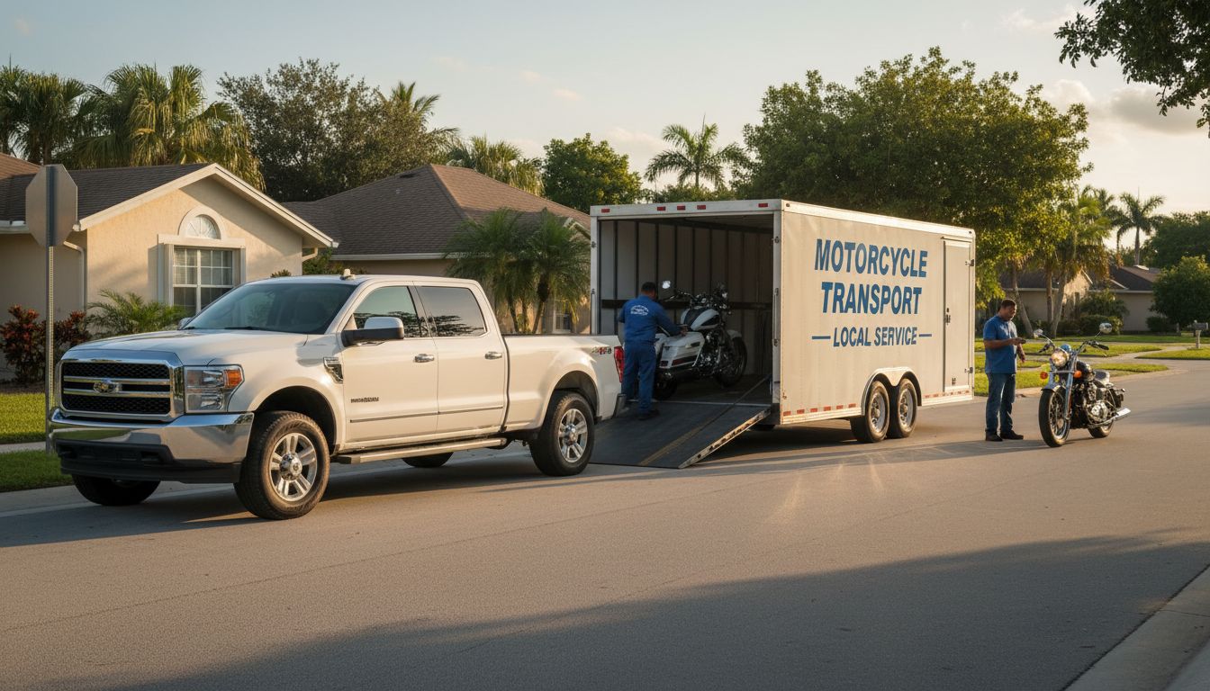 Motorcycle Transport Cost in Fort Lauderdale