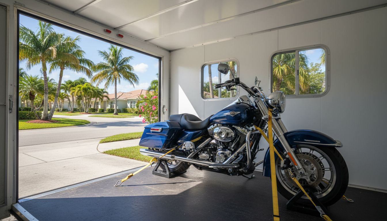 Reliable Motorcycle Transport in Hollywood, FL