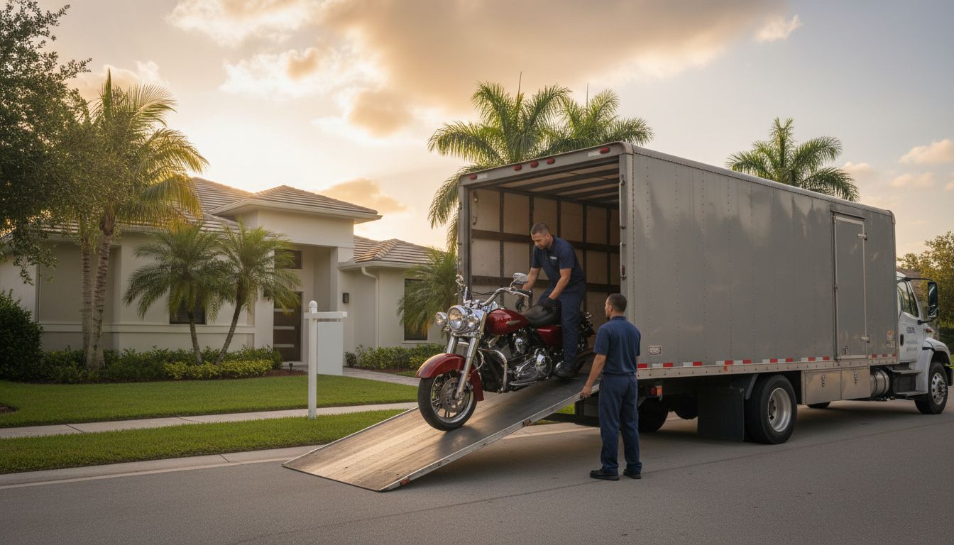 Motorcycle Shipping From Fort Lauderdale, Door to Door